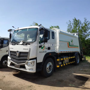 Foton Aumark 14cbm waste rubbish compactor truck