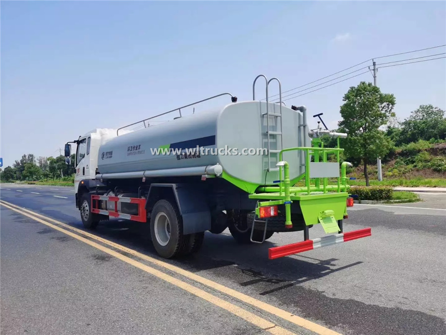 HOWO 12 ton water bowser truck