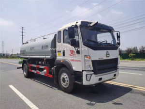 HOWO 15cbm water bowser truck