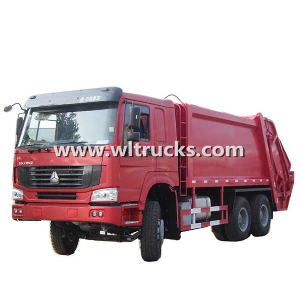 HOWO 16tons Compactor Garbage Truck