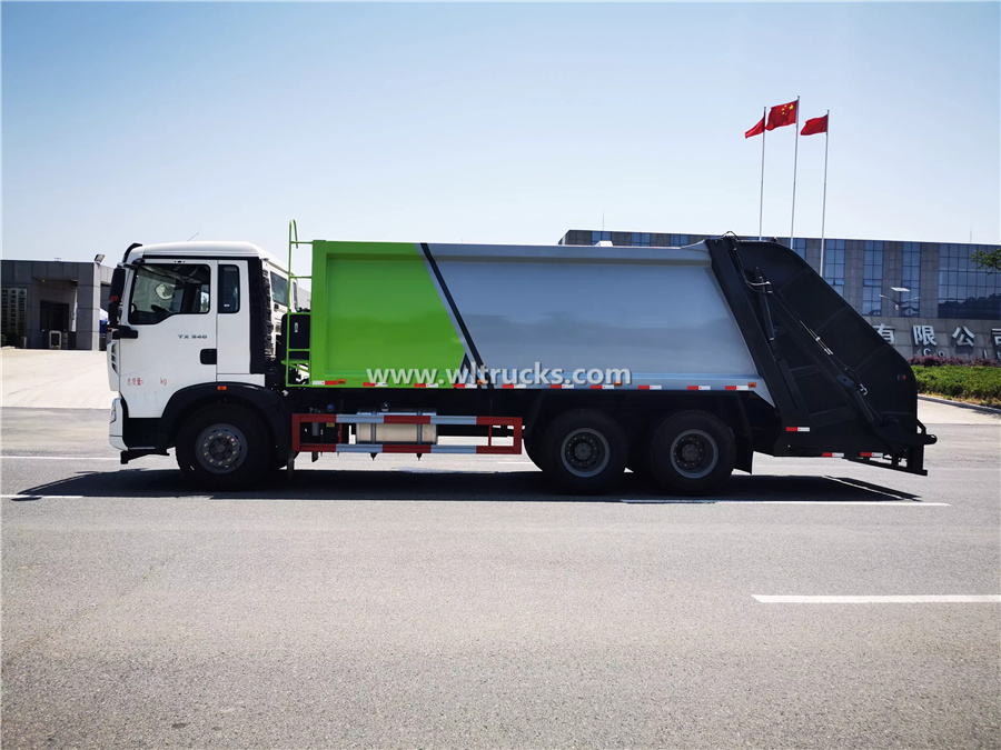 HOWO rubbish compactor truck