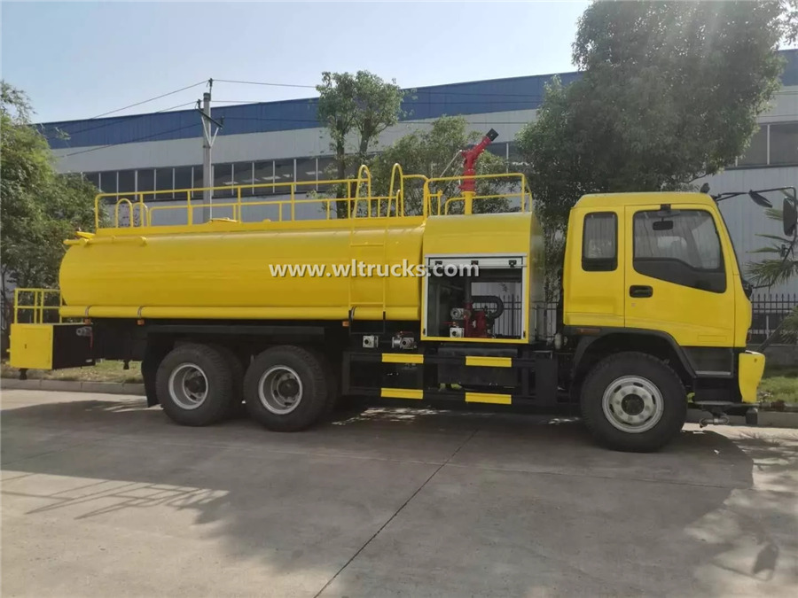 ISUZU 18000l fire water tank truck