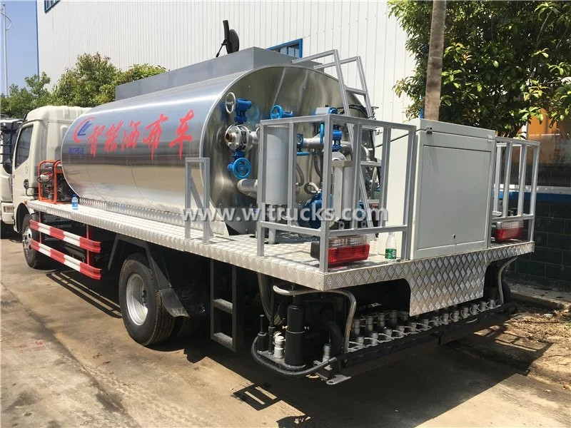 Intelligent Emulsion Heated asphalt Sprayer Truck