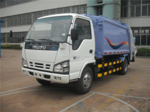 Isuzu 600P 5cbm Garbage Compactor Trucks