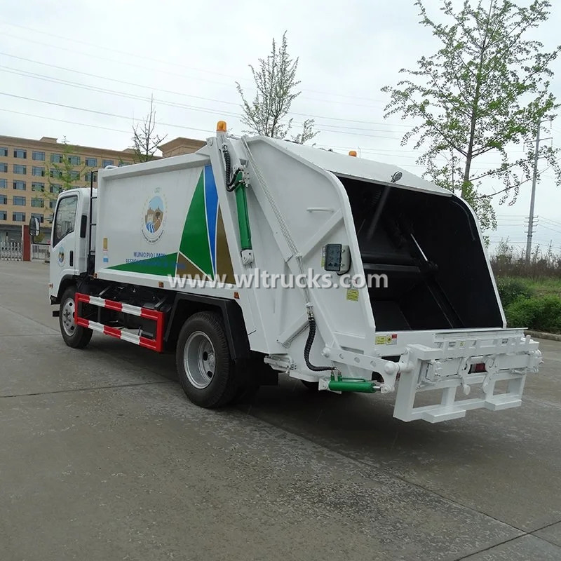 Isuzu 8cbm Compactor rubbish Truck