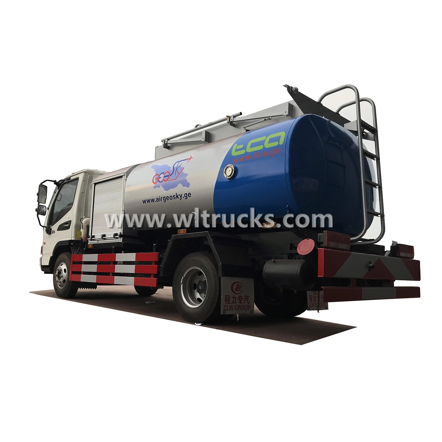 JAC 5 cubic meters Aluminum Aircraft Jet Fuel Refuelling Truck