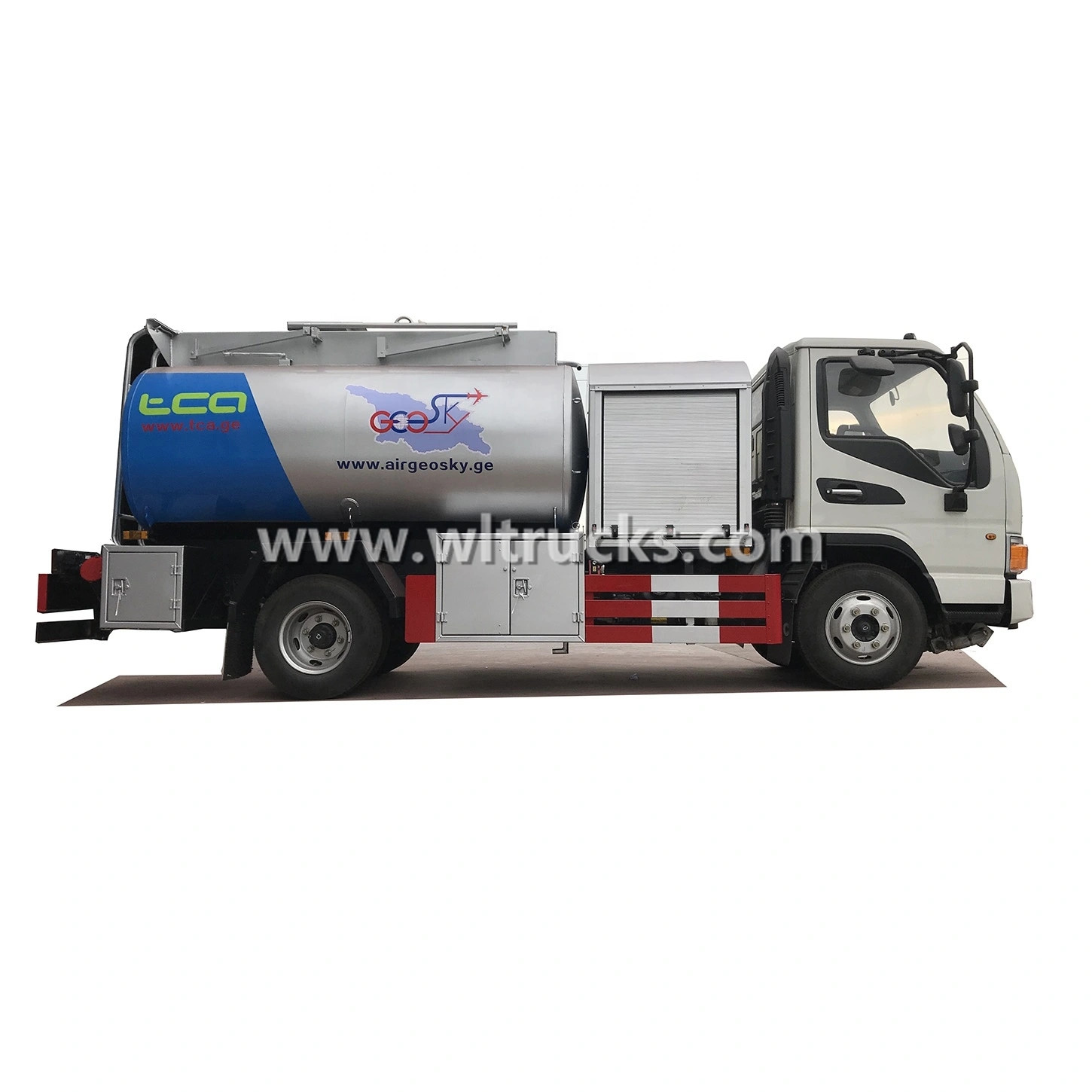 JAC 5000 liters Aluminum Aircraft Jet Fuel Refuelling Truck