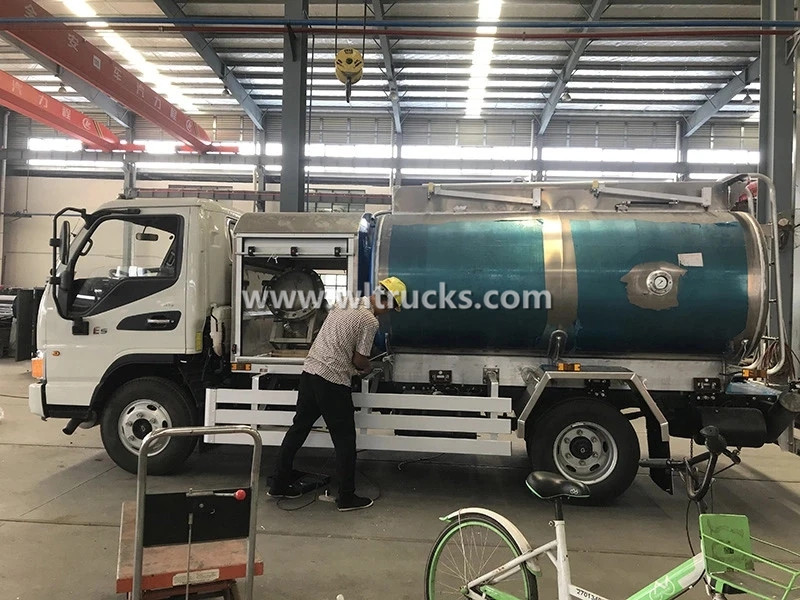 JAC 5000l Aluminum Aircraft Jet Fuel Refuelling Truck