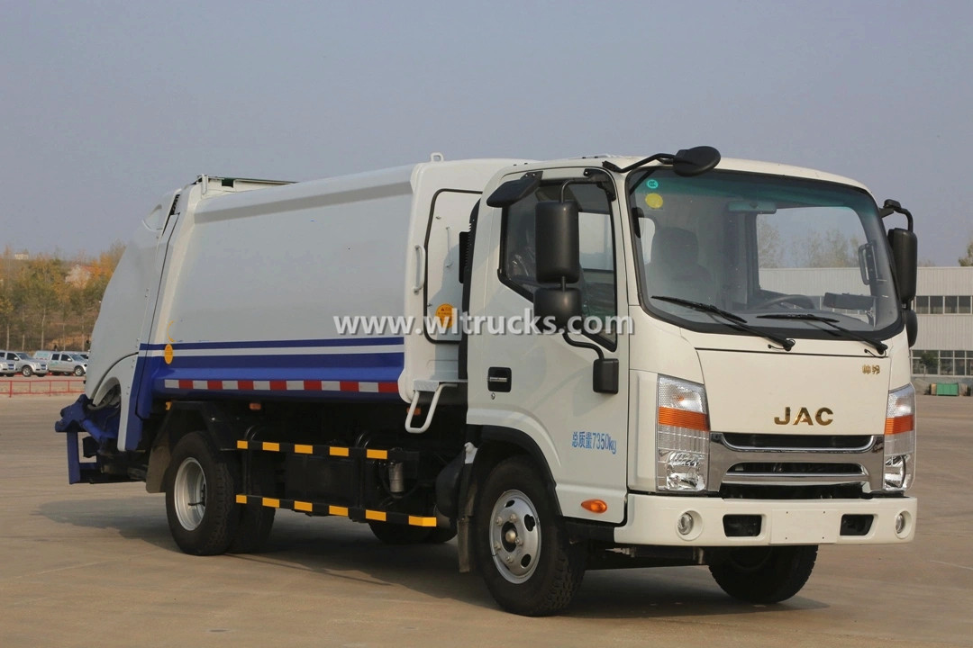 JAC 5cbm Compactor Waste Truck