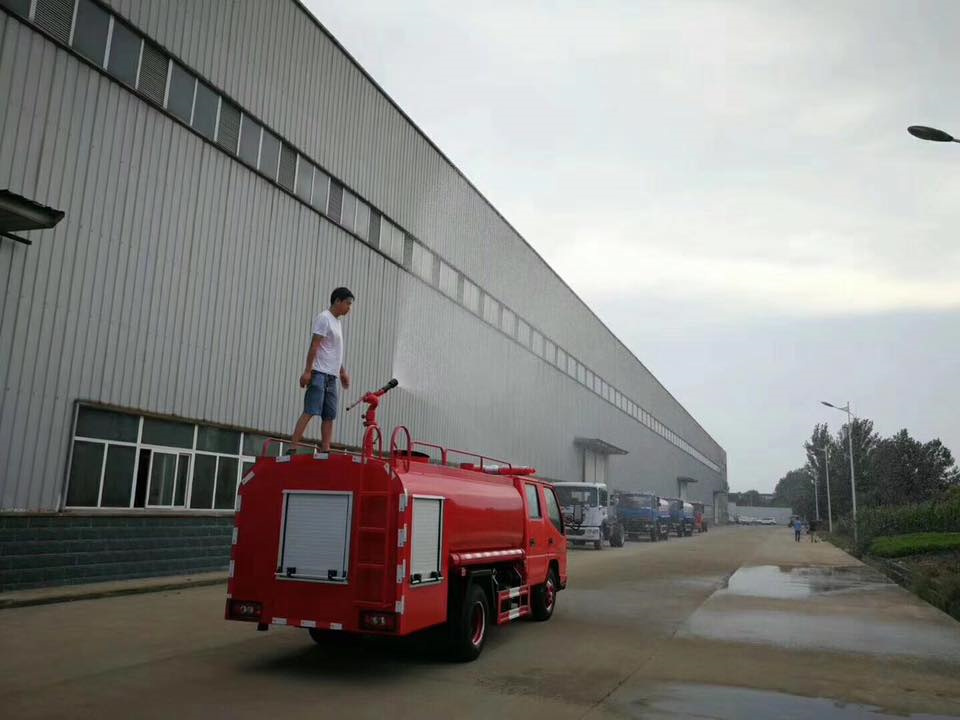 JMC 3cbm fire water tanker truck
