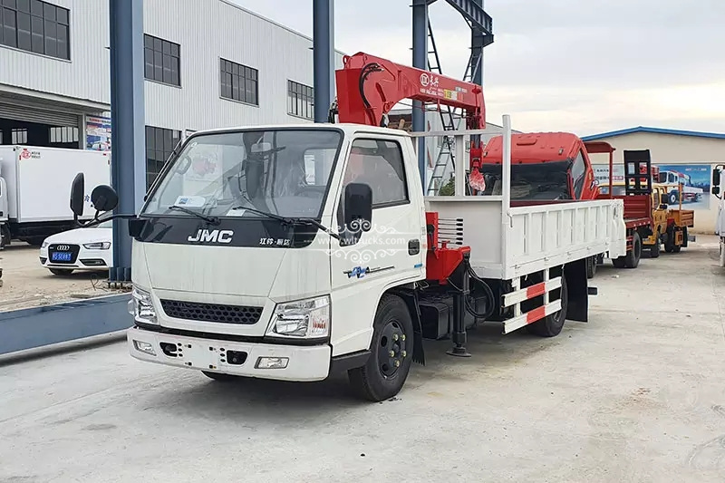 JMC 3mt crane truck