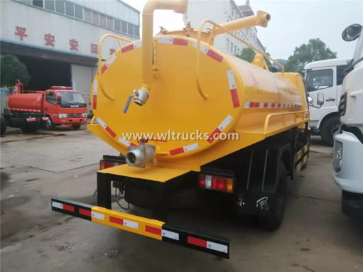 JMC 5000 liter toilet dredge trucks