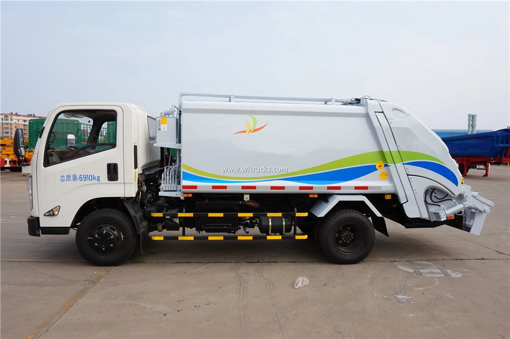 JMC 6m3 compactor garbage truck