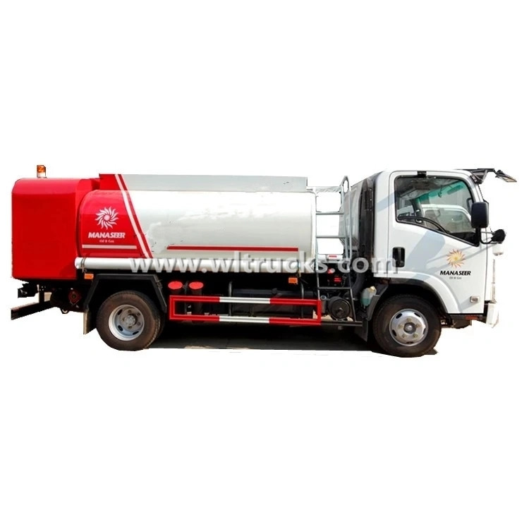 Japan Isuzu Mobile gasoline Dispenser Truck