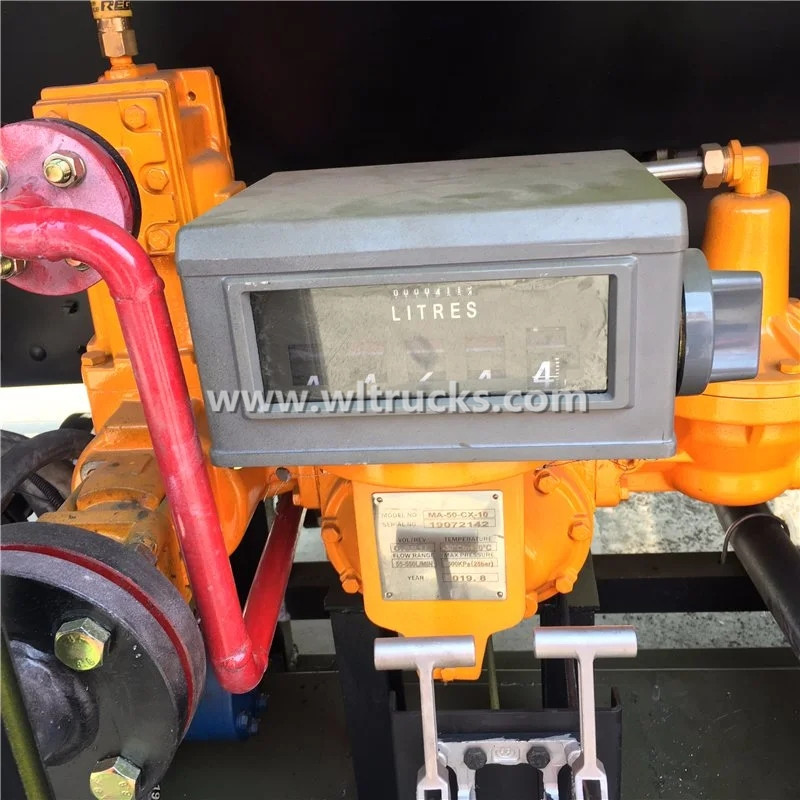 Lpg Gas Bobtail Tanker Truck flow meters