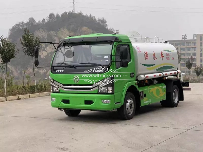 Natural gas 8 ton water tank truck