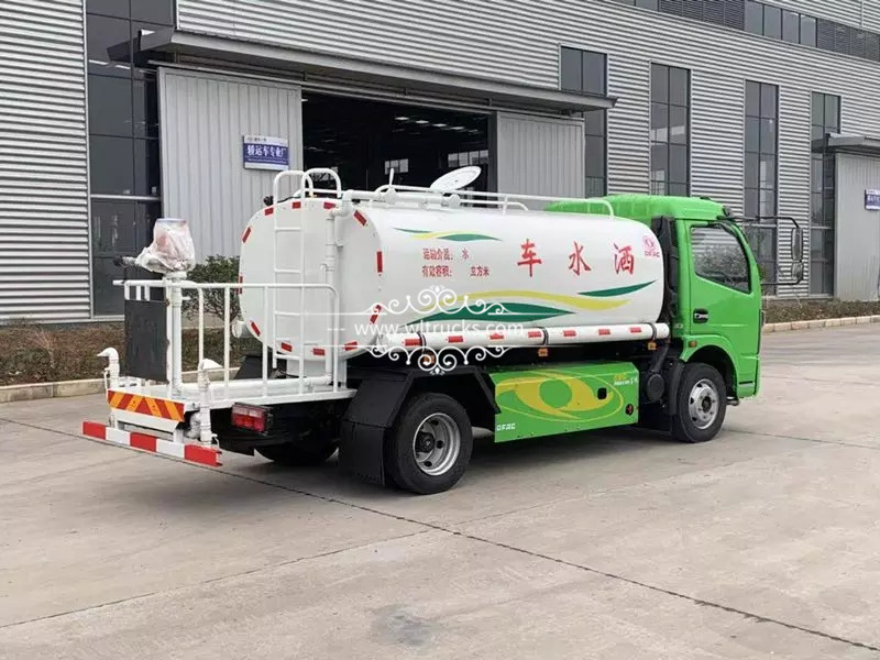 Natural gas 8 ton water tank trucks