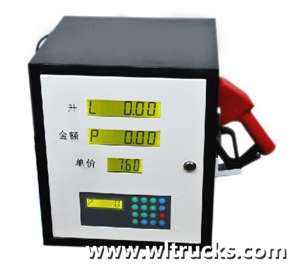 Oil tank trucks dispenser