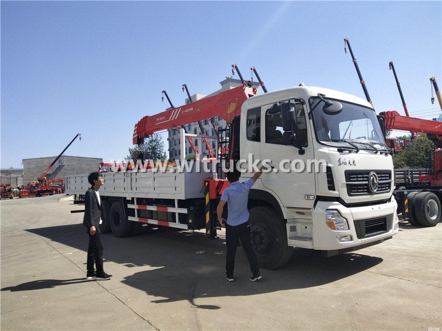 Sany Palfinger 14 ton truck crane