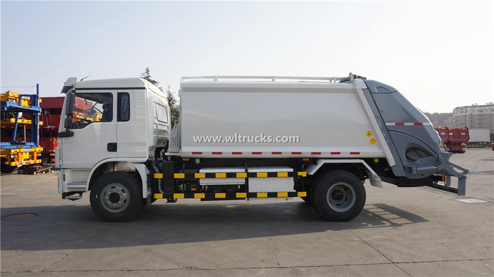 Shacman 12cbm Garbage compactor truck