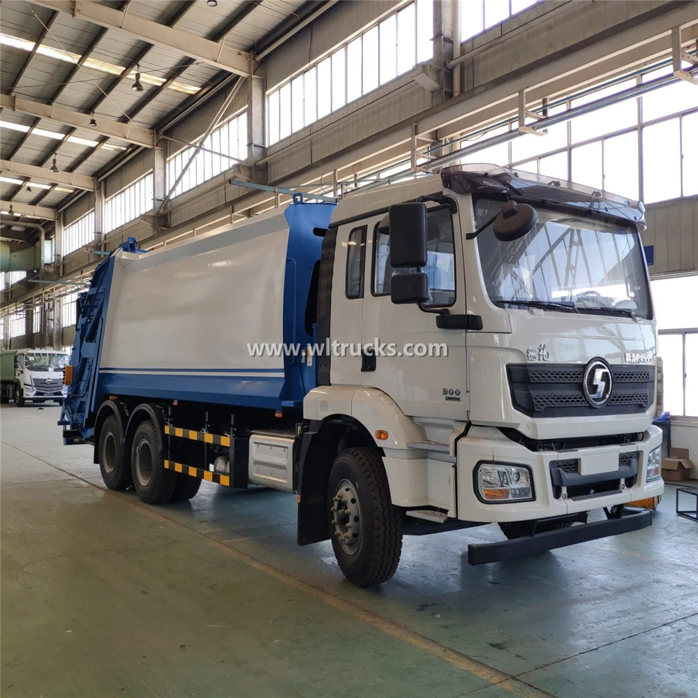 Shacman waste garbage compactor truck