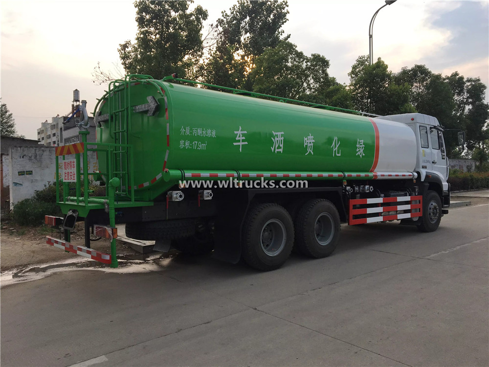 Sinotruk 20000L water tank truck