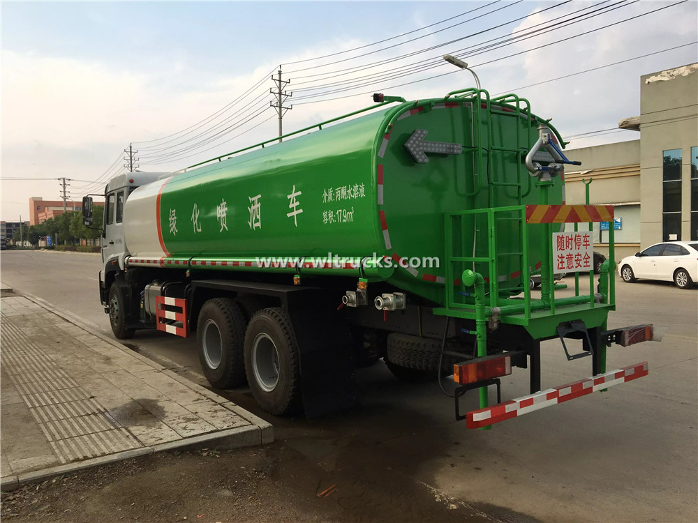 Sinotruk 20m3 water tank truck