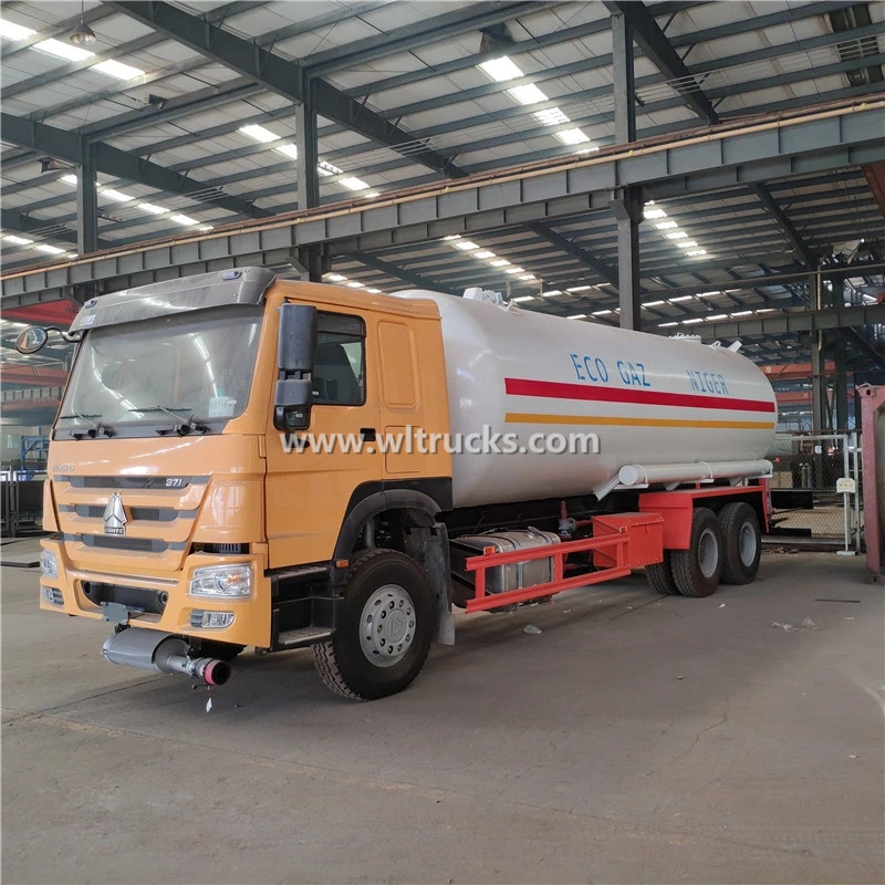 Sinotruk HOWO 25cbm LPG Gas Distribution Truck