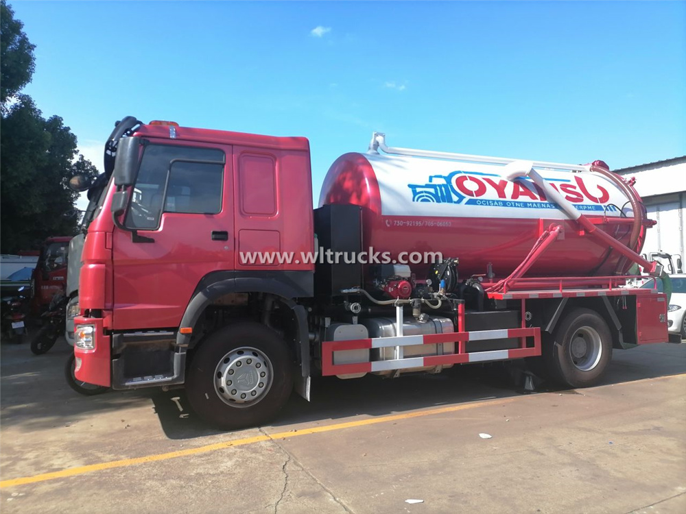 Sinotruk HOWO Vacuum Tanker Truck