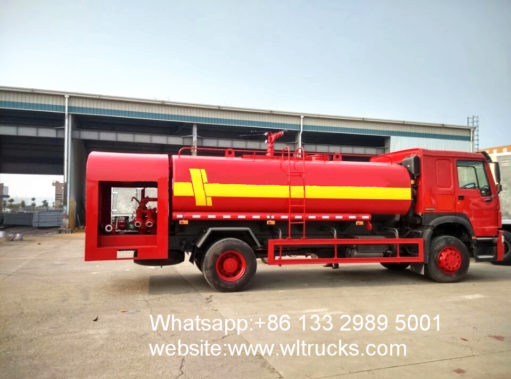 Sinotruk HOWO fire water truck