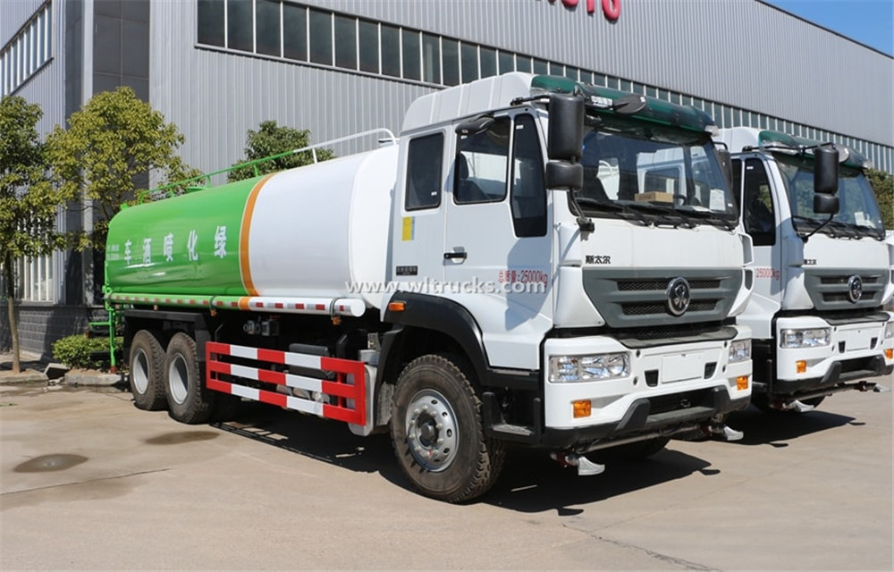 Sinotruk Steyr 20 ton water tank truck