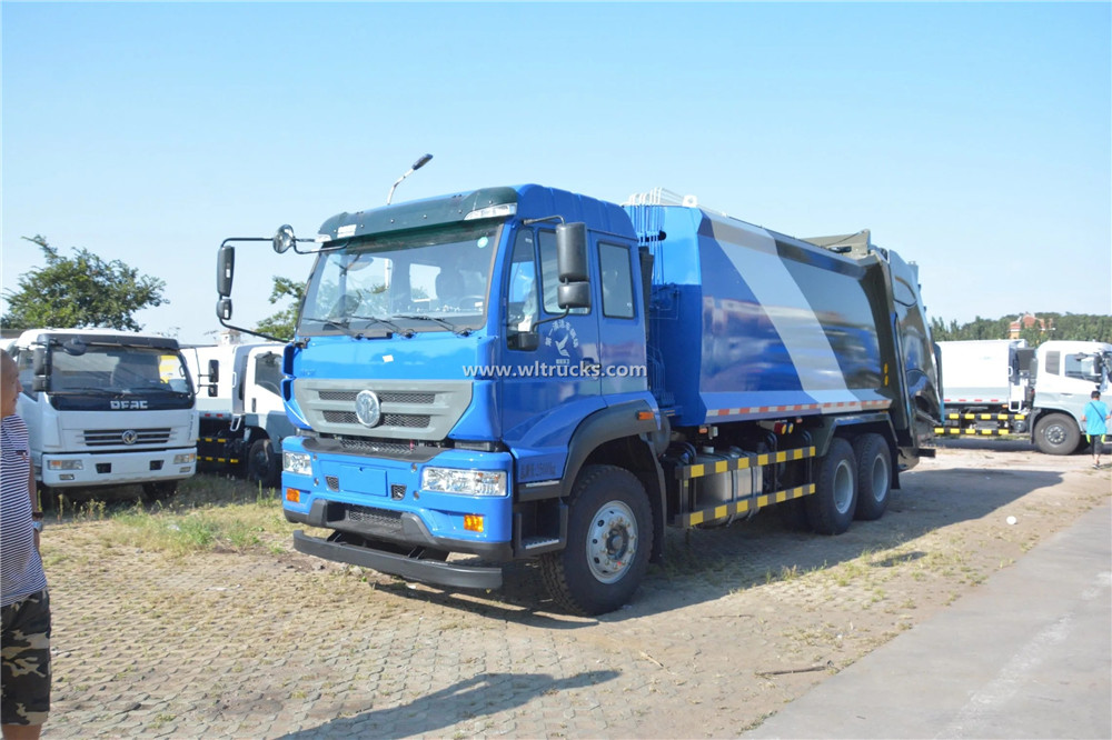 Sinotruk Steyr 20cbm compressed garbage collection truck