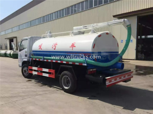 mini septic tank suction truck