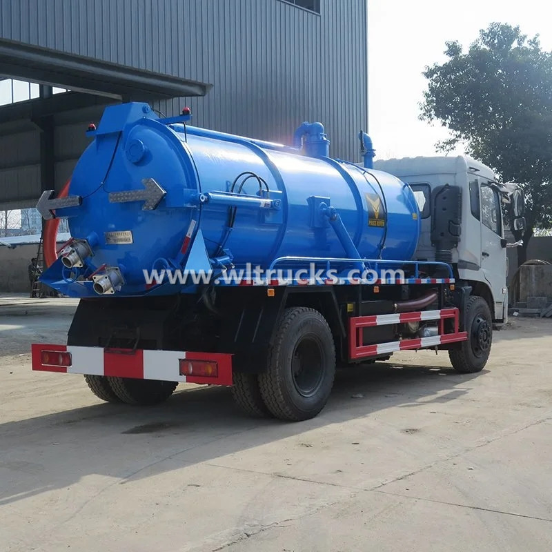 10cbm Vacuum Toilet Sucker Truck