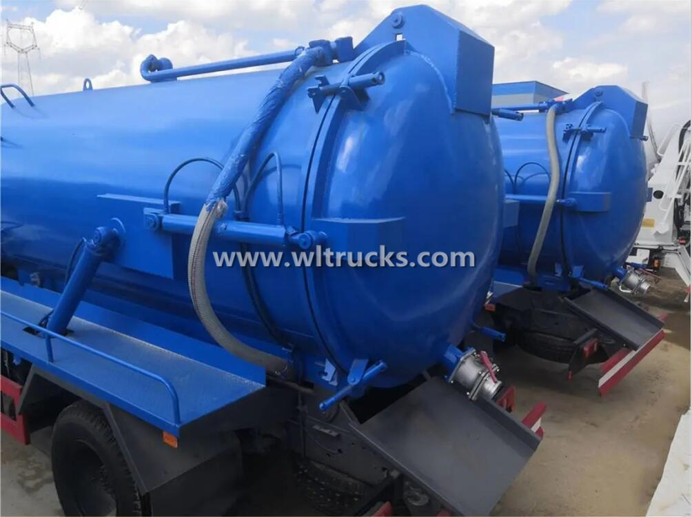 10m3 vacuum Sewage Suction Truck