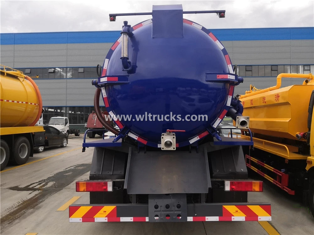 12000 liters sewer vacuum sewage suction truck