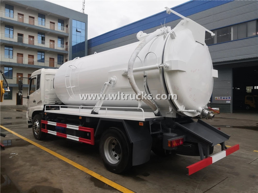 12cbm vacuum sewer sewage Truck