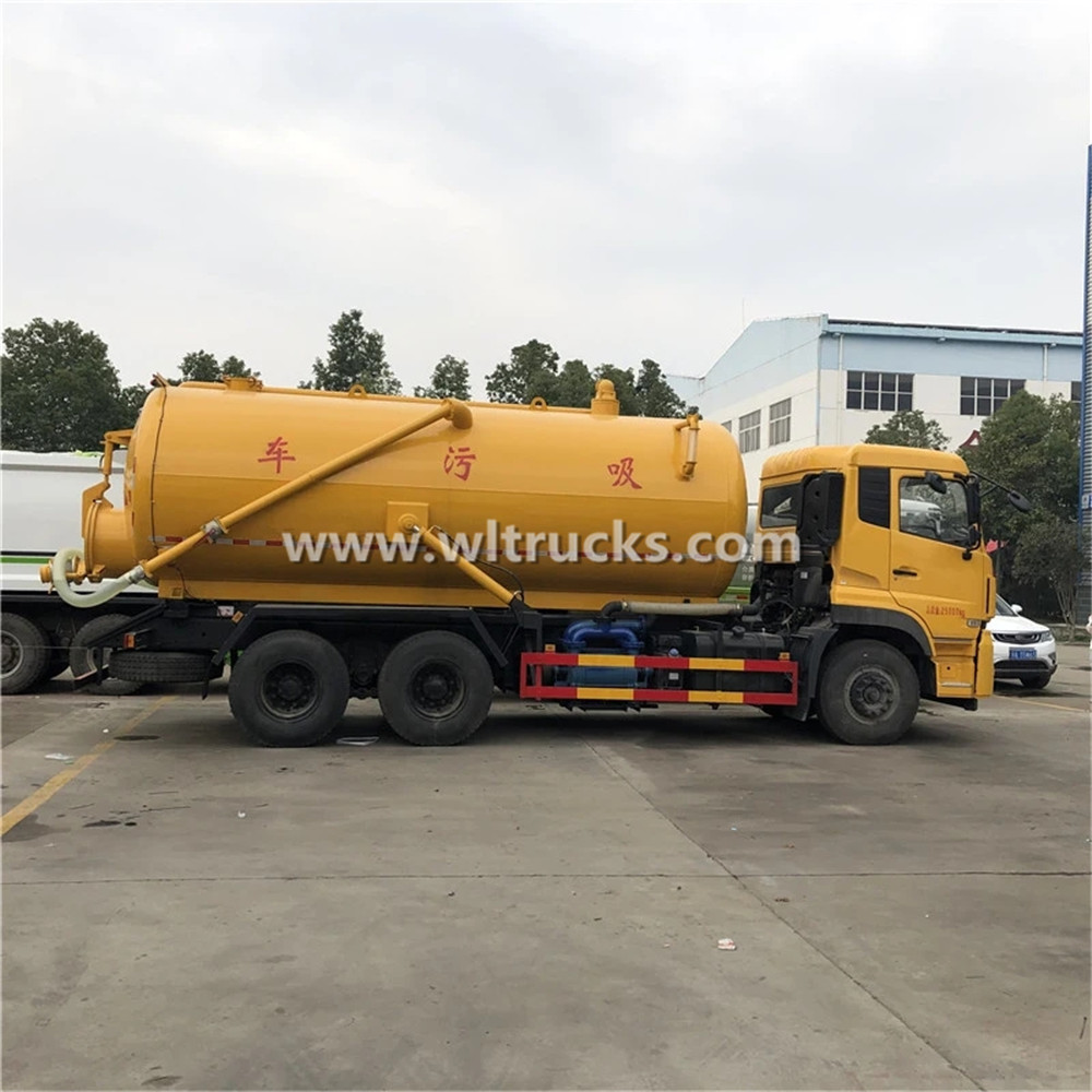 15 ton Waste water Vacuum Tank truck