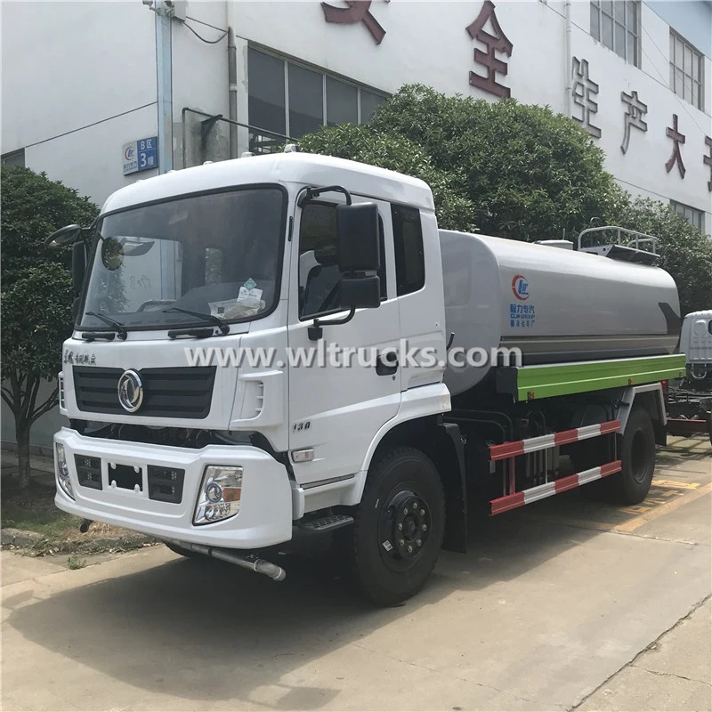 15000 liters Stainless Steel Drink Water Tank Truck