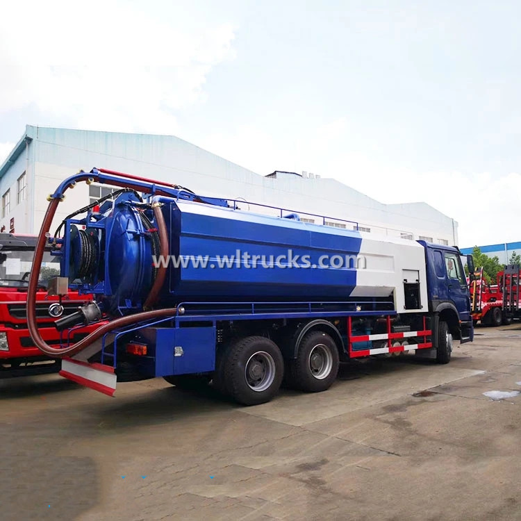 20000L vacuum sewage sucker truck