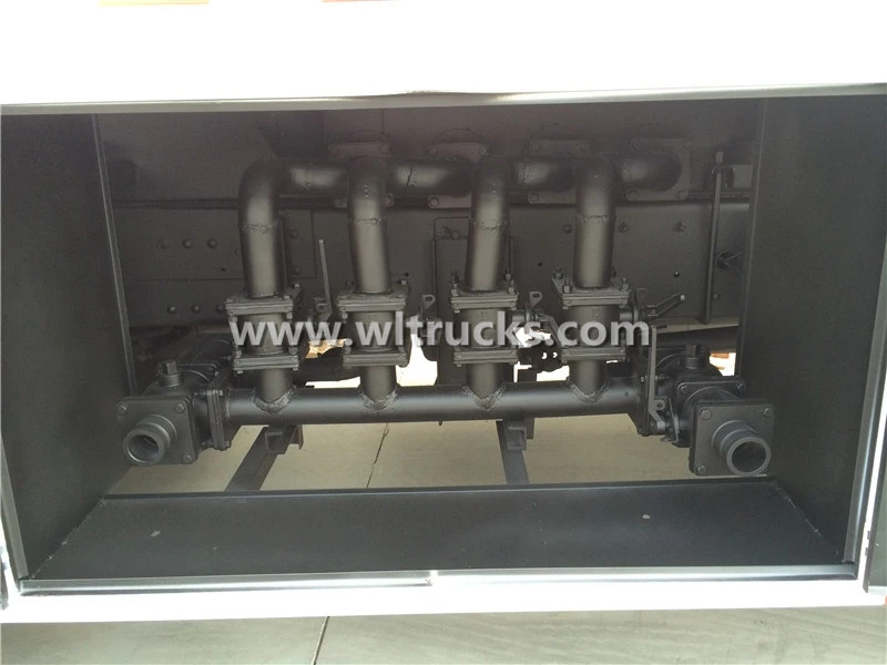 4WD DFAC 5000L stainless steel Water tank Truck