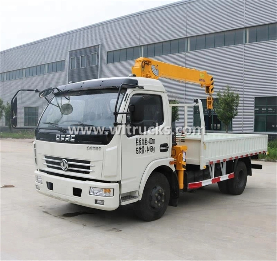 5 ton Cargo Lorry truck crane