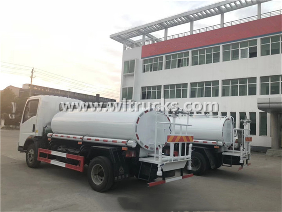 5000 liters Stainless Steel Water Tanker Truck