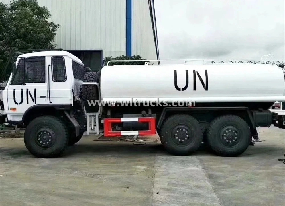 6WD off Road 15000L Fuel Tanker Truck