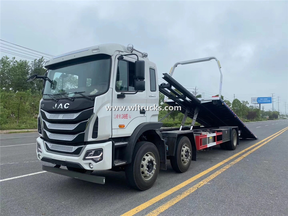 6x2 JAC 10 ton Flatbed Wrecker Tow Truck