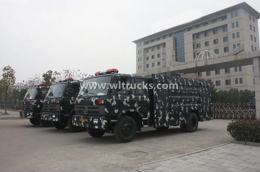 8, 000 Liter Military Water Tank Fire Fighting Truck
