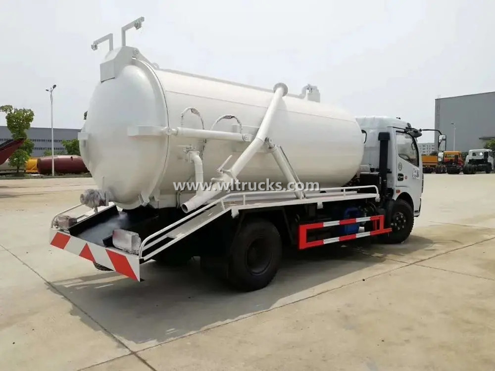 8000L Sewage Vacuum Truck