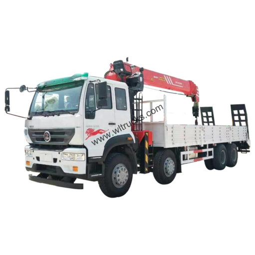 Lifting parameters of Palfinger 12 ton truck mounted crane