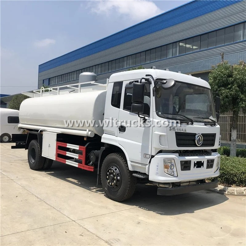 DFAC 4000 gallon Stainless Steel Drink Water Tank Truck