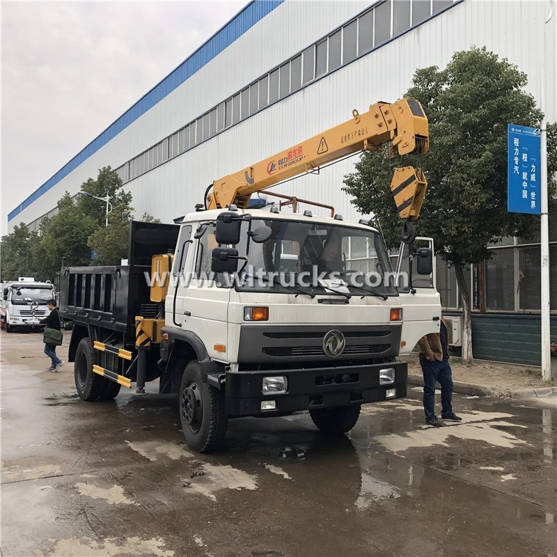 Dongfeng 4X4 Truck Mounted Crane